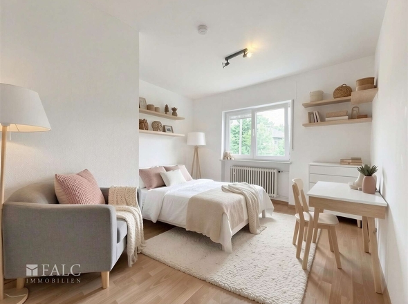 Schlafzimmer 2 (virt. möbliert)