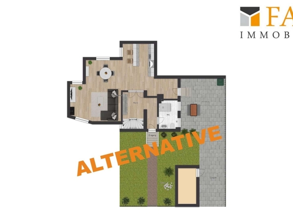Grundriss Alternative