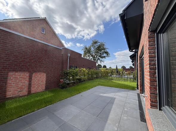 Garten- und Terrassenansicht