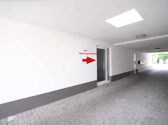 Ihr Wohnungseingang 