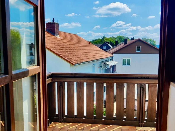 Renvierter Balkon