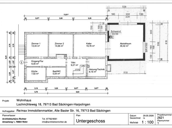 Grundriss UG