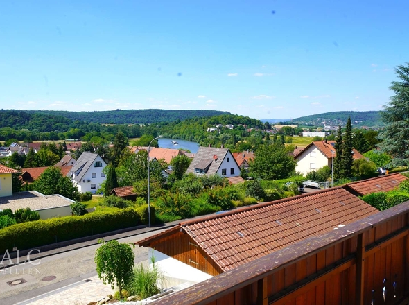 Blick auf die Neckarschleife