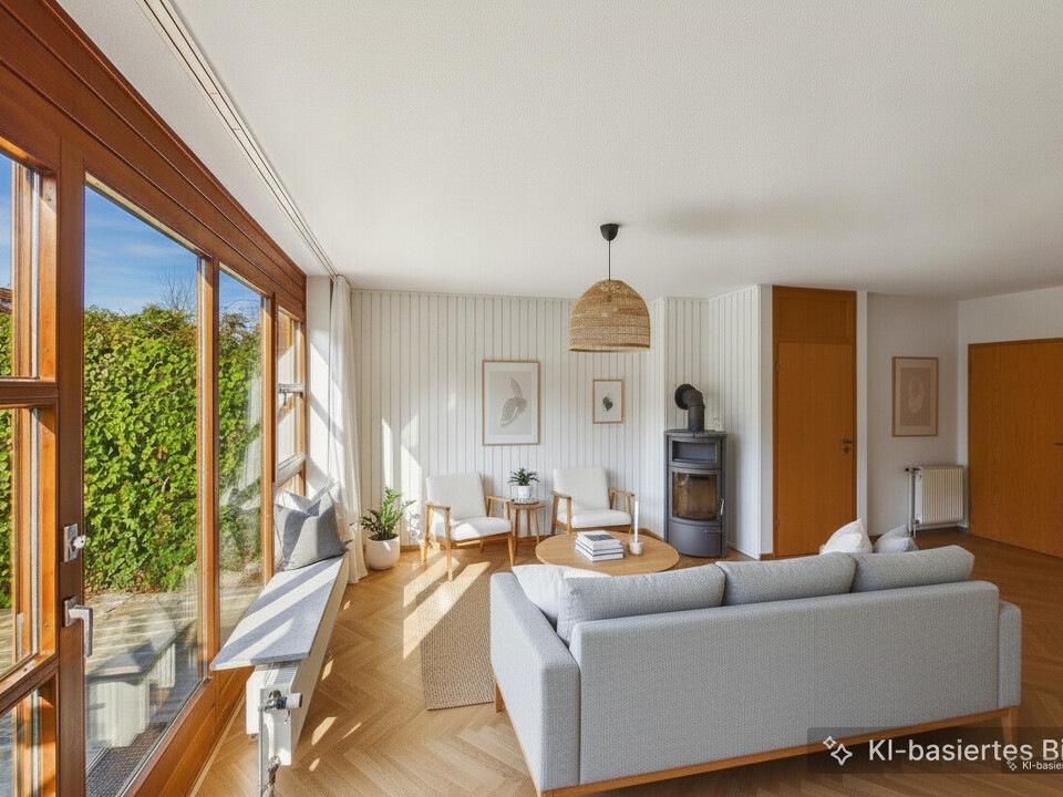 KI Basiert: Wohnzimmer