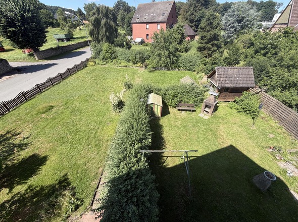 Hier gibt es genug Platz zum Toben und Gärtnern
