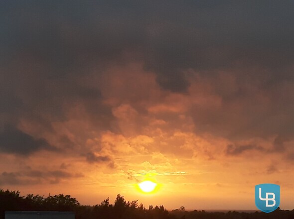 Abendlicher Blick von der Loggia