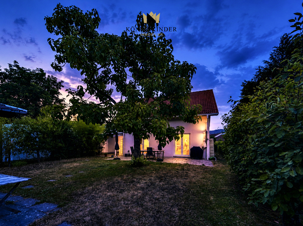 Abendstimmung Garten