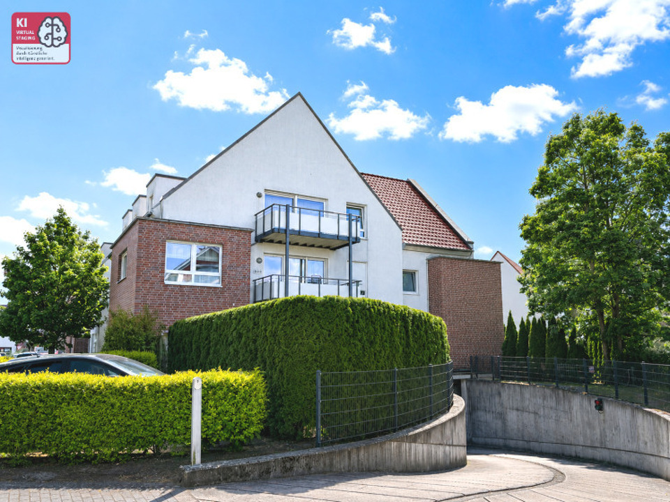 Hausansicht (mit KI bearbeitet)