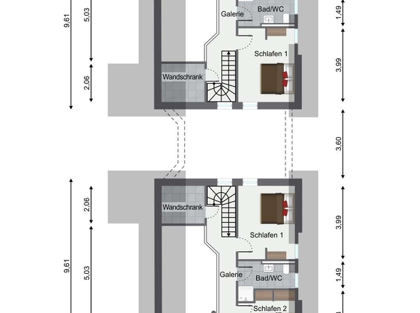 Grundriss Dachgeschoss