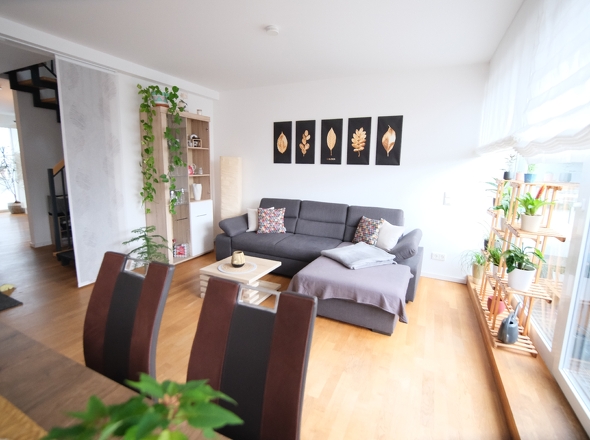 Helles Wohnzimmer