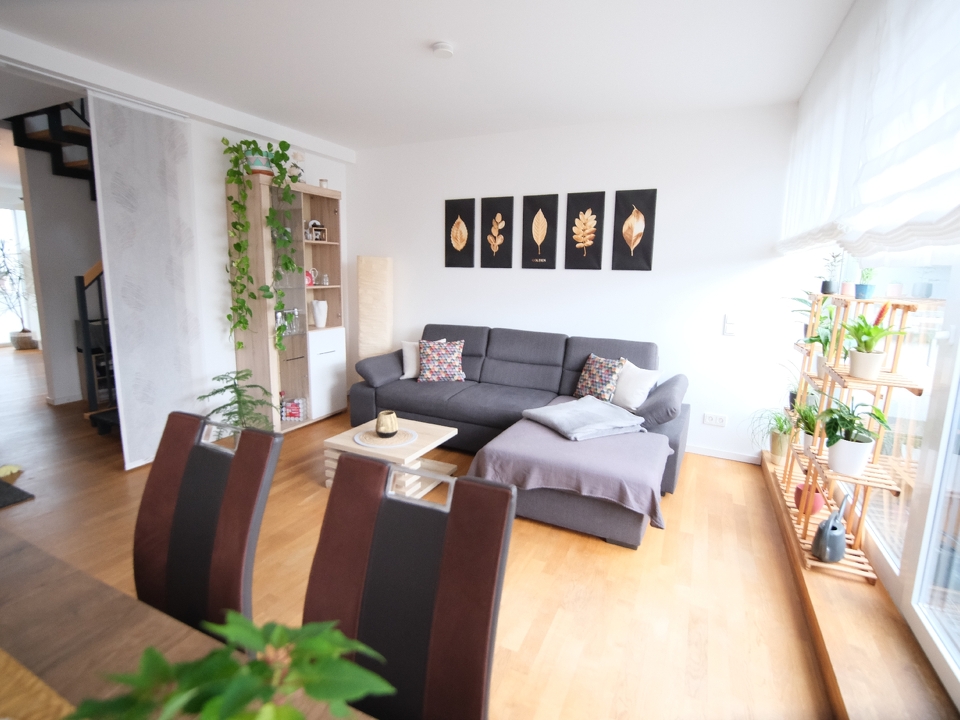 Helles Wohnzimmer