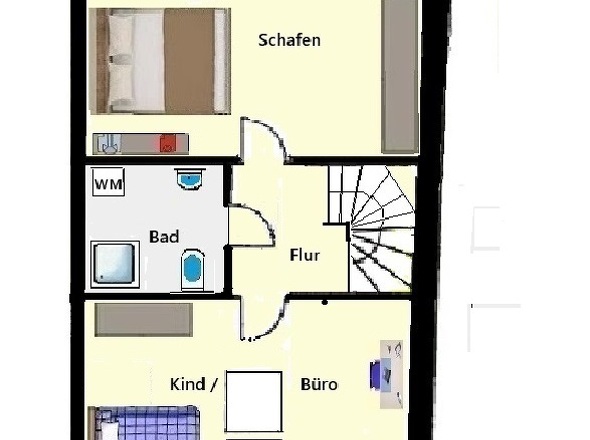 Grundriss Dachgeschoss