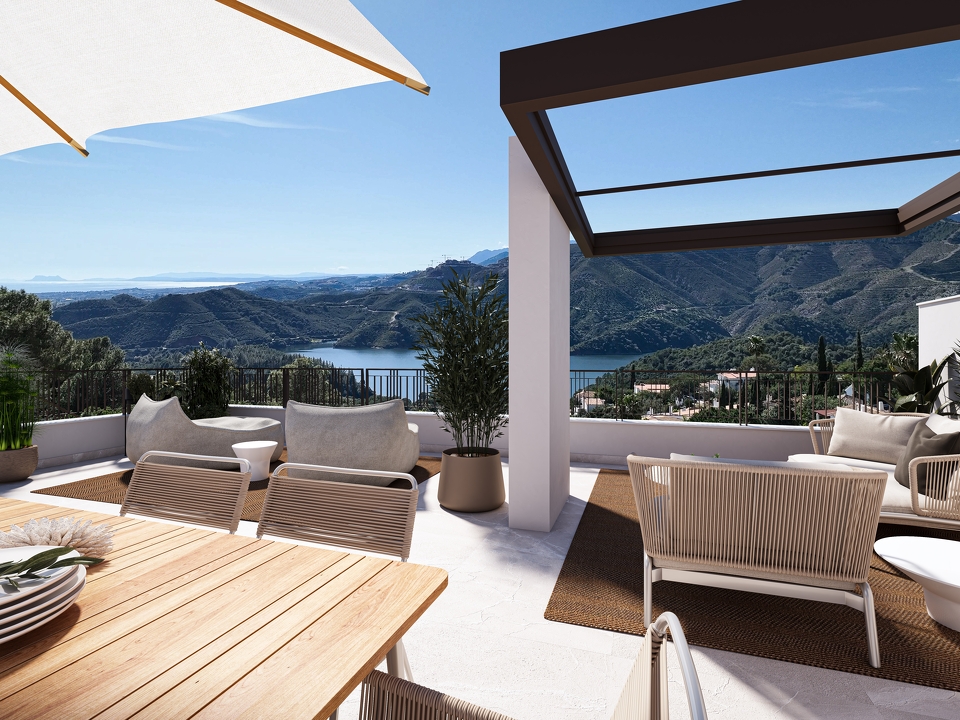 Terrasse mit Seeblick