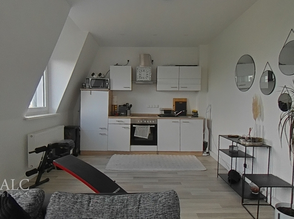 3 OG Wohnzimmer mit Küche