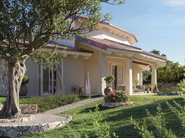 Villa Außenansicht