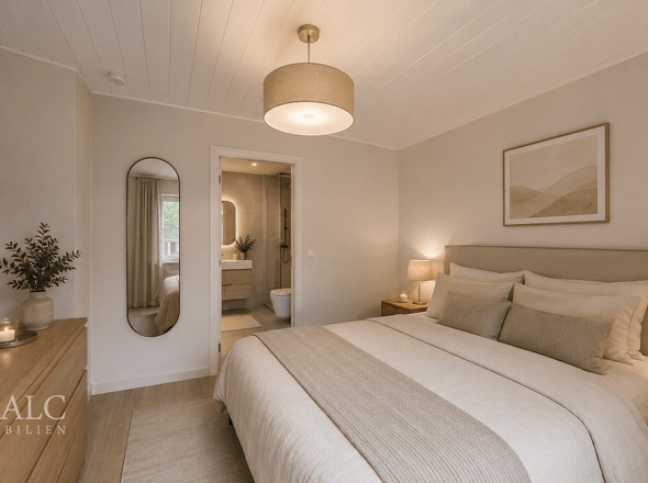 Schlafzimmer 1. Obergeschoss - digital möbliert