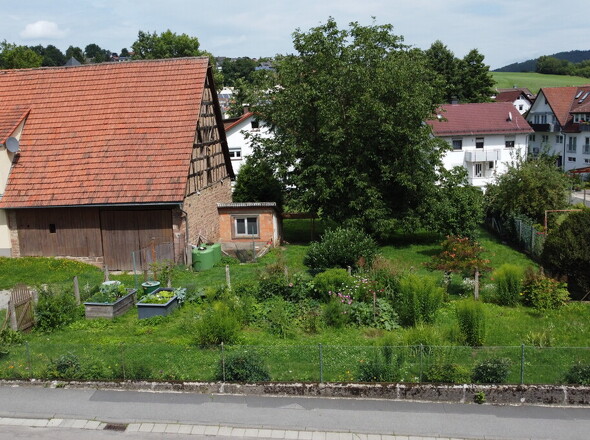 Aussicht vom Balkon