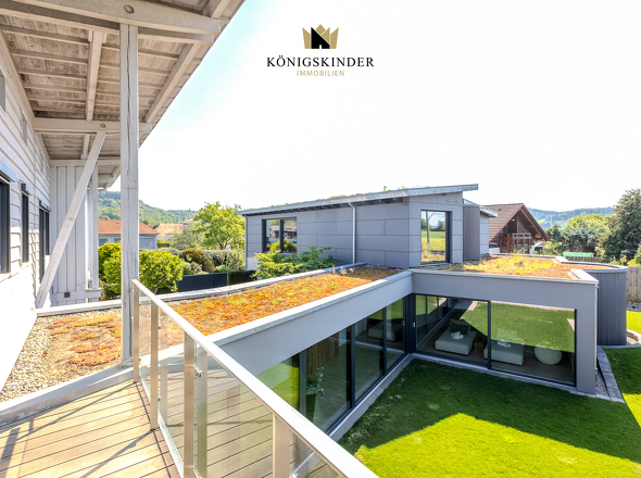 Blick auf den Neubau