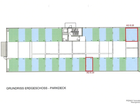 Grundriss Garage
