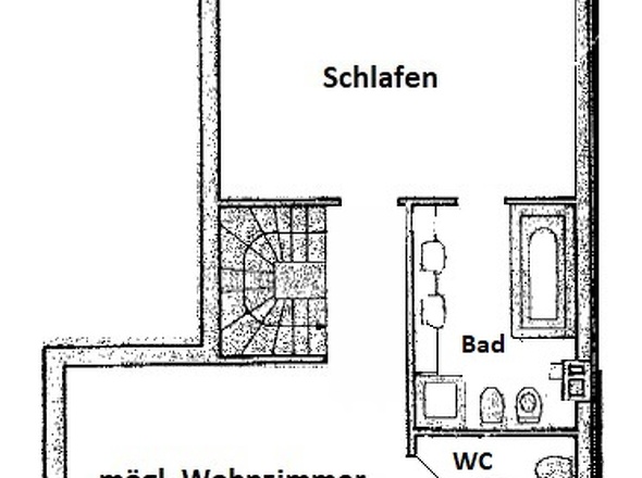 Grundriss 2 Etage