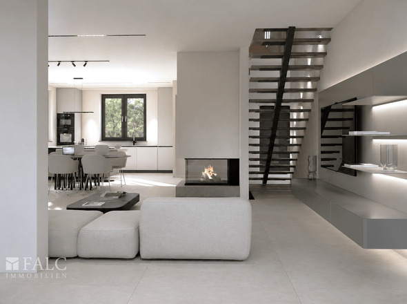 Visualisierung Wohnzimmer