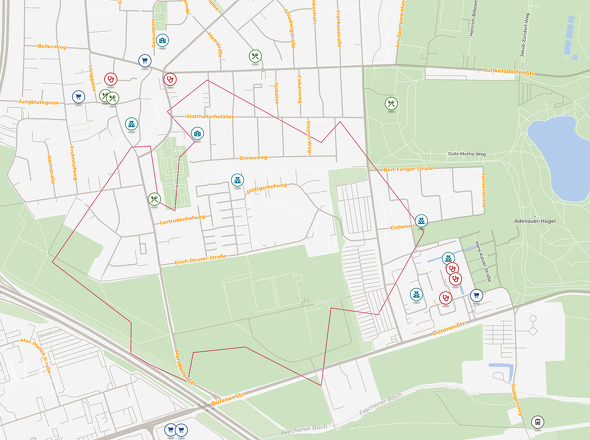 Lageplan (Mikro)