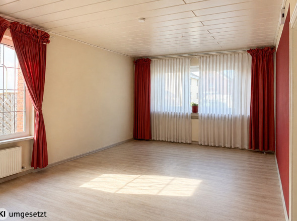 Wohn-/Esszimmer (mit KI bearbeitet)