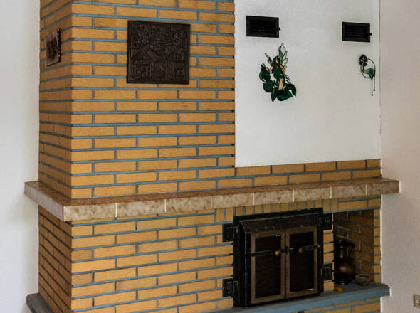 EG Wohnzimmer Kamin