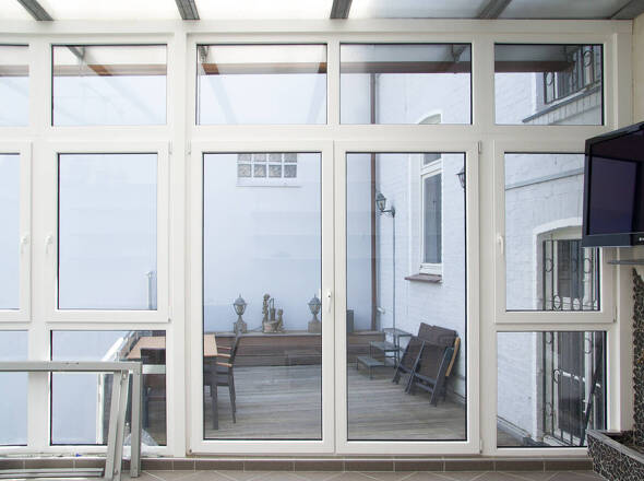 Wintergarten + Terrasse