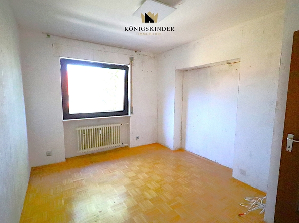 Das dritte Zimmer mit möglichem Durchgang