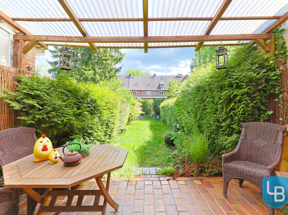 Überdachte Terrasse