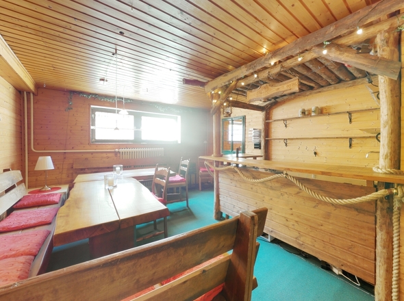 Partyraum im Kellergeschoss