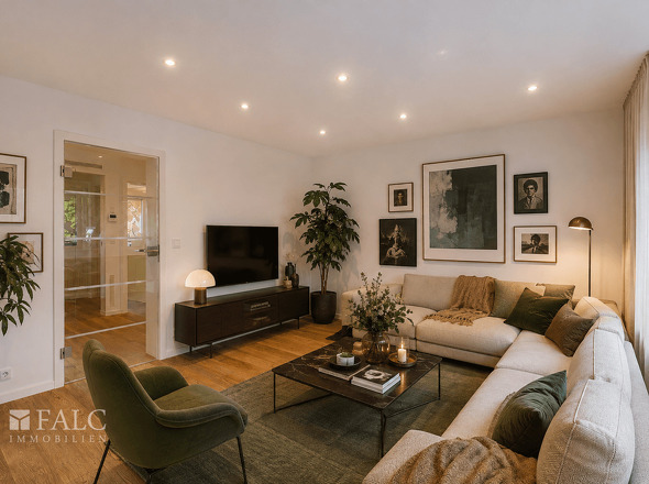 Einrichtungsbeispiel Wohnzimmer