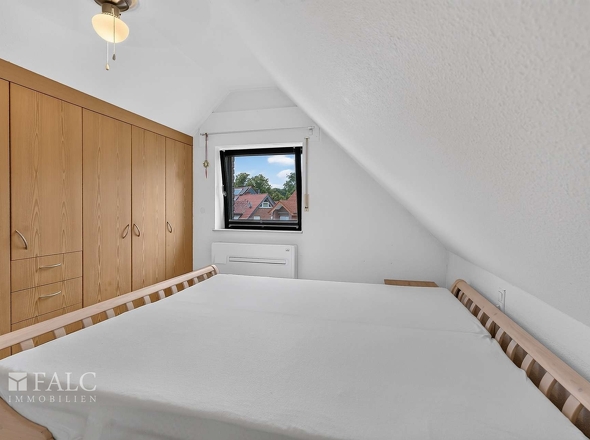 Schlafzimmer mit Klimaanlage