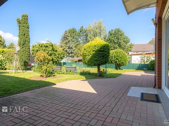 Terrasse am Haus
