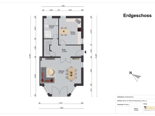 Erdgeschoss WE 1