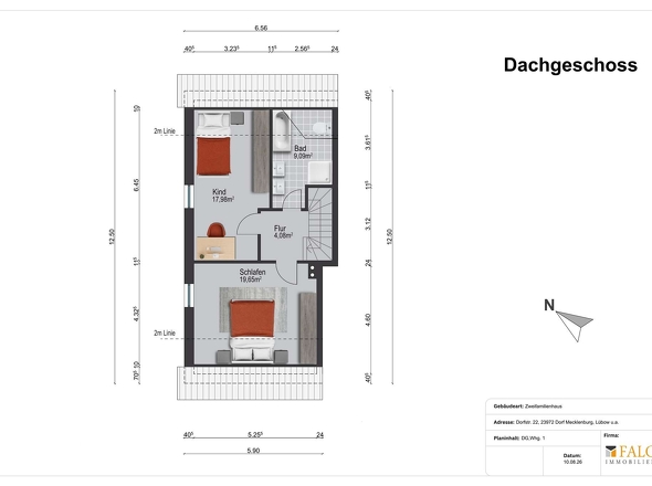 Dachgeschoss WE 2