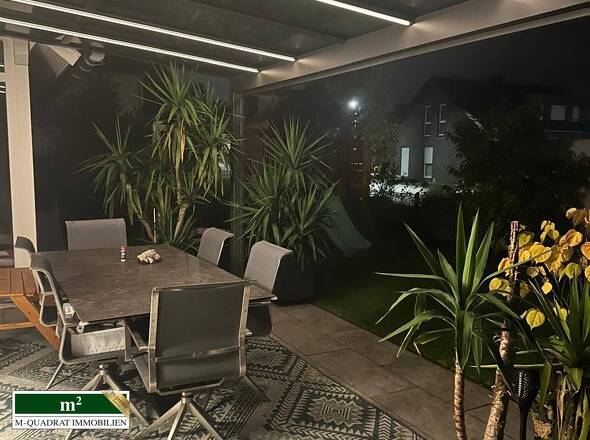 Terrasse am Abend
