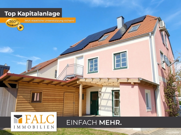 Stadthaus mit 2 Wohnungen, KI optimiert