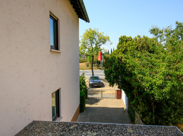Blick Einfahrt