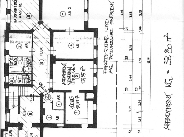 Grundriss Keller Dr. Braunstr. 4 001-1