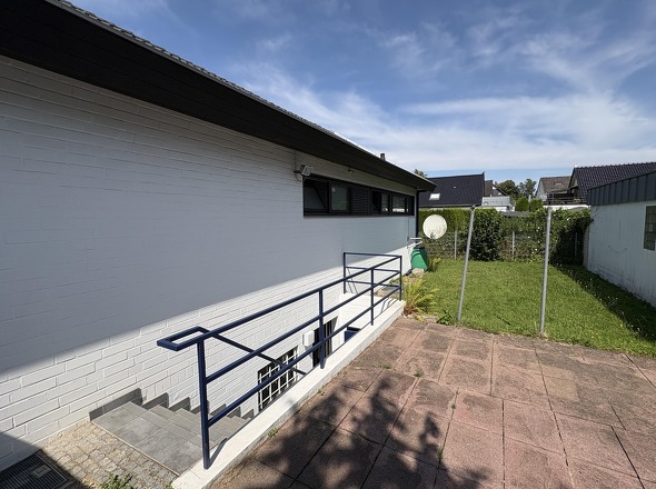 Praktische Kelleraußentreppe