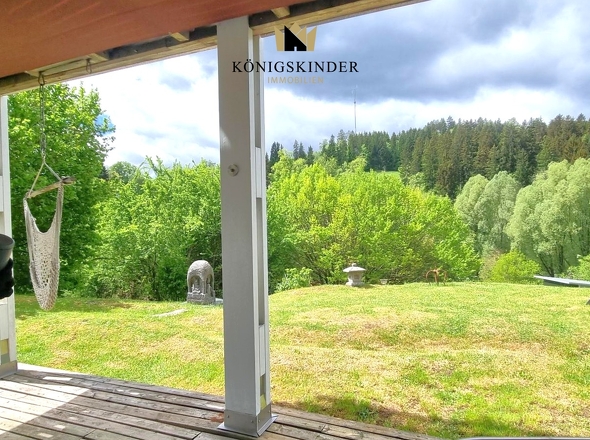 Terrasse im Kellergeschoß