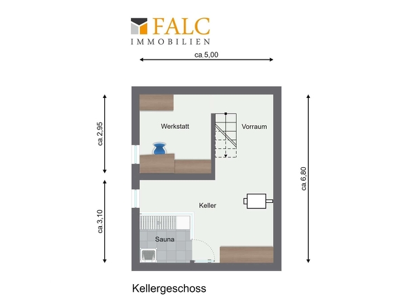 Grundriss Untergeschoss