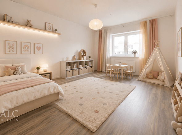 Kinderzimmer (KI generiert)
