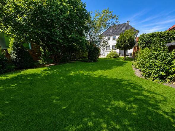 Garten - Ansicht Haus