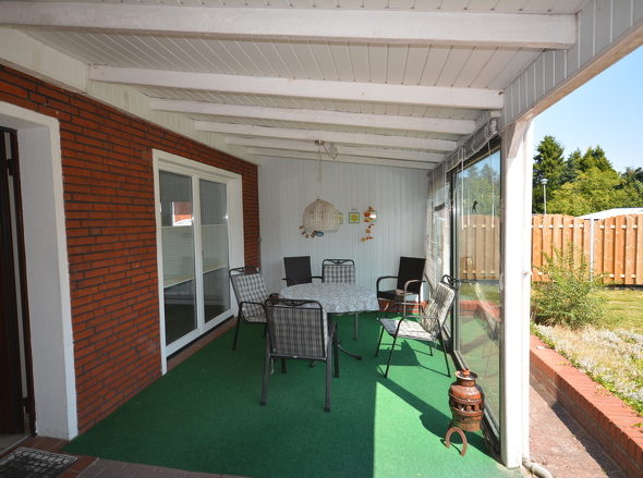 Überdachte Terrasse