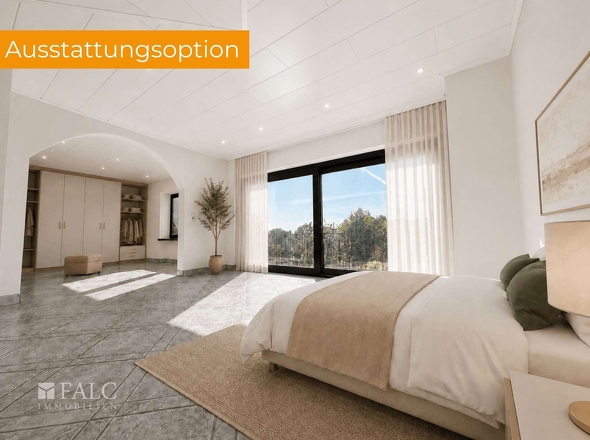 Schlafzimmer EG (KI-Visualisierung)