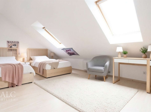 Schlafzimmer DG - (KI generiert)