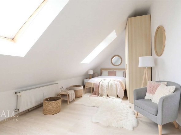 Schlafzimmer DG - (KI generiert)